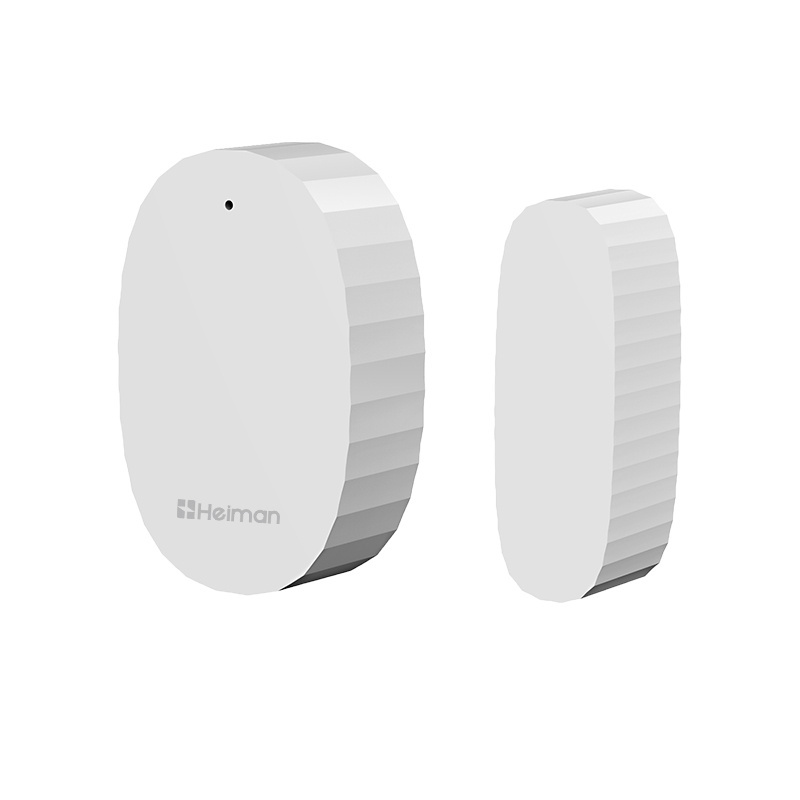 Heiman Mini Wireless Protocol Matter Over Thread Door Contact Smart Door Magnetic Sensor For Home Security