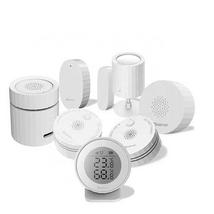 Annual series smart smoke alarm co gas detector alarm 360 degree motion sensor door or window magnetic alarm