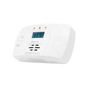 EN 50291 certified LCD display wireless conventional carbon monoxide detector 10 year battery operated