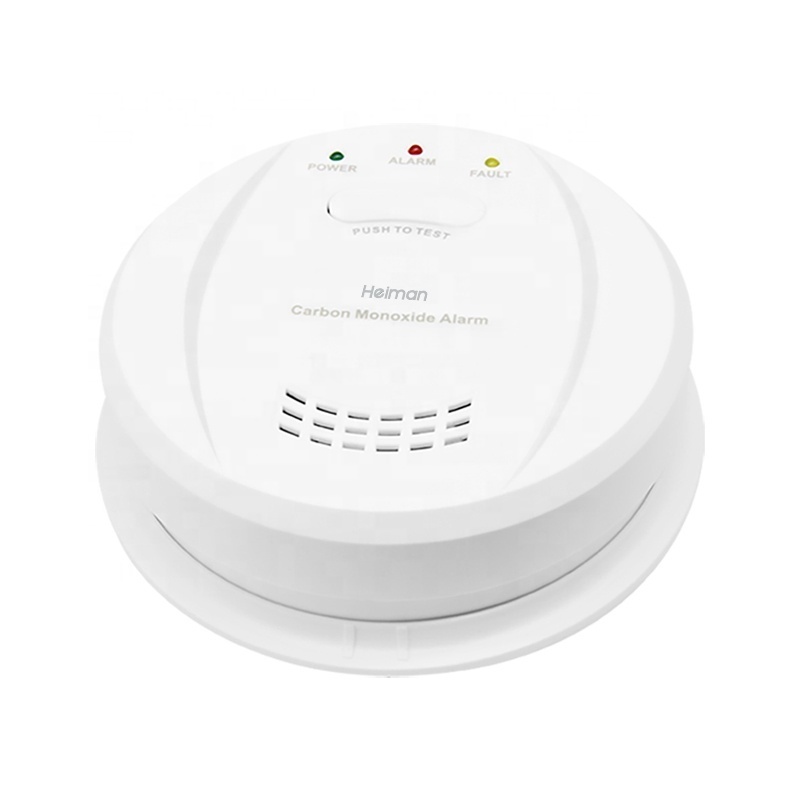 Heiman wireless conventional co detector carbon monoxide alarm 85db co alarm sensor battery operated