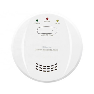 Heiman wireless conventional co detector carbon monoxide alarm 85db co alarm sensor battery operated