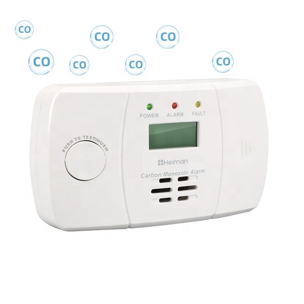 EN 50291 certified Standalone carbon monoxide detector alarm co alarm Battery Operated