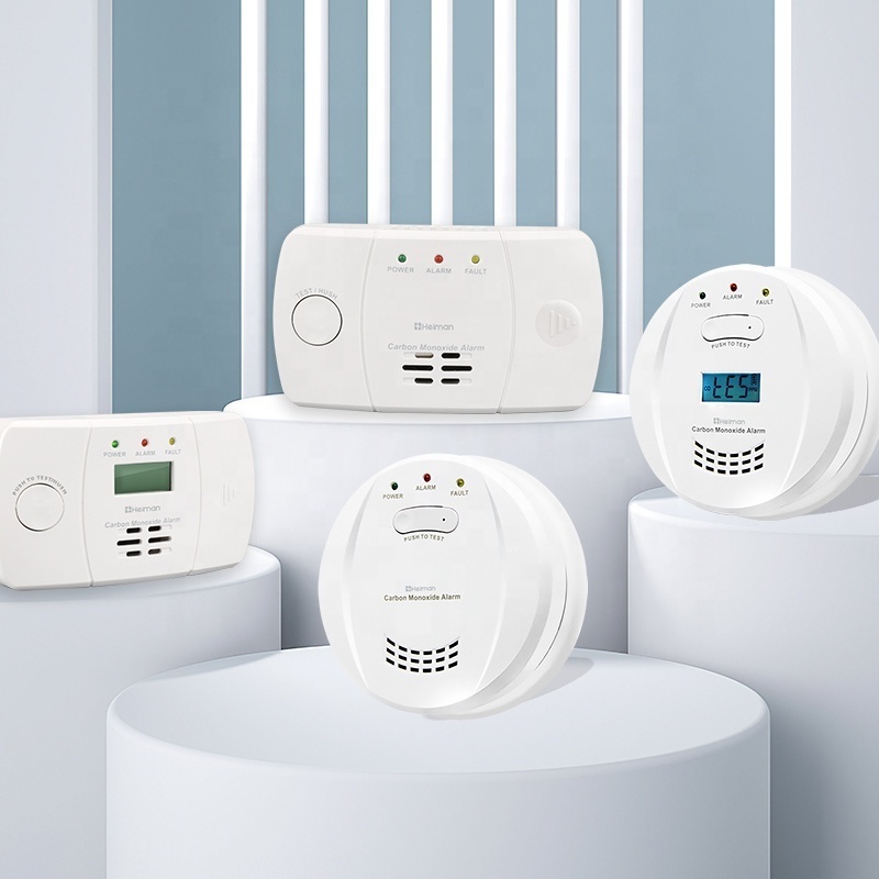 Smart fire alarm system ce standard monoxide detector wireless co detector alarm 10 year battery operated