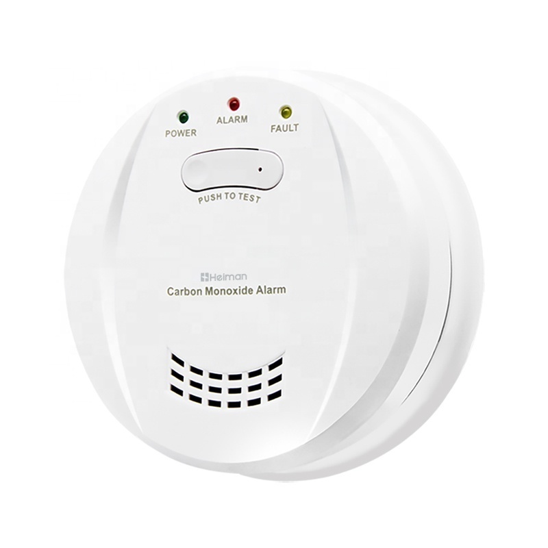 Heiman wireless conventional co detector carbon monoxide alarm 85db co alarm sensor battery operated