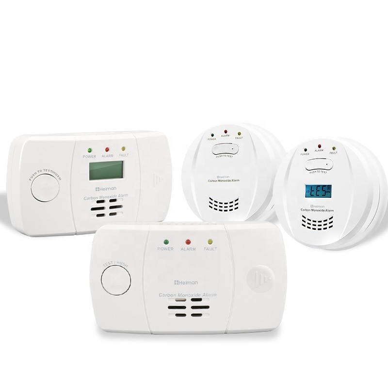 Smart fire alarm system ce standard monoxide detector wireless co detector alarm 10 year battery operated