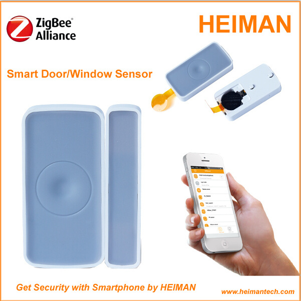 smart home products & devices Zigbee wireless door and window magnetic sensor alarm