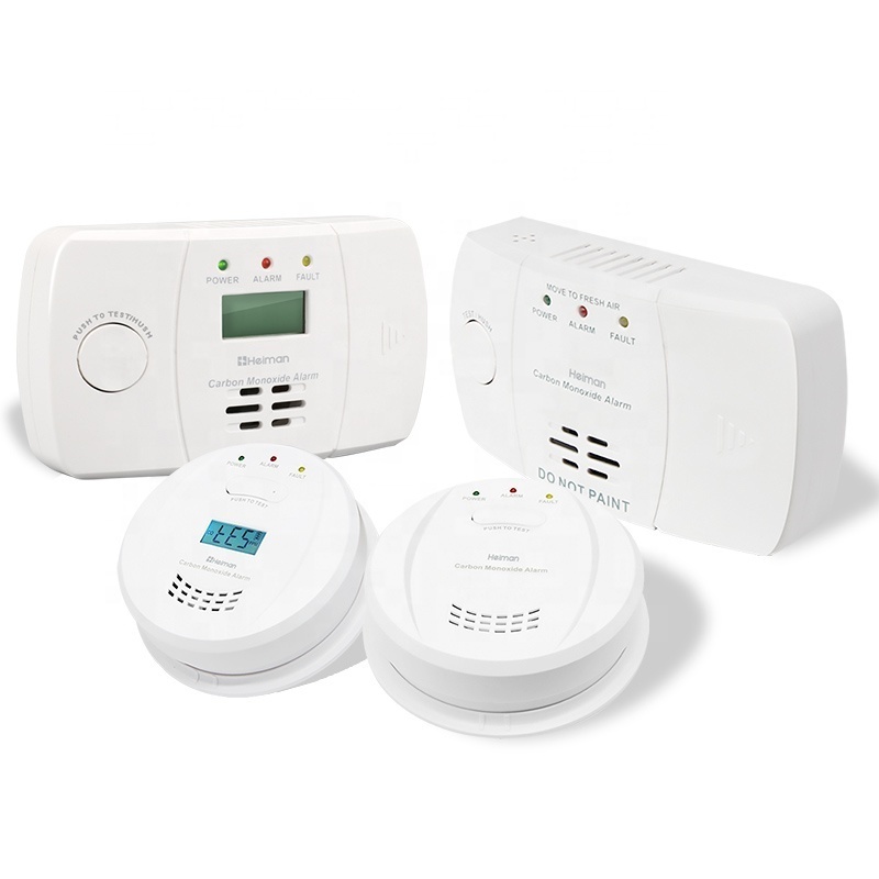 Smart fire alarm system ce standard monoxide detector wireless co detector alarm 10 year battery operated