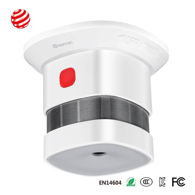 Heiman matter series wireless mini smoke alarm door contact co detector alarm pir motion sensor