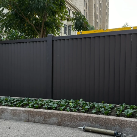 High end art design fence with a height of 2 meters for gardens and balconies