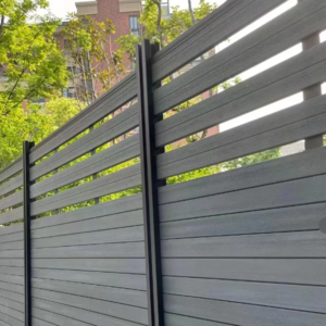 High end art design fence with a height of 2 meters for gardens and balconies