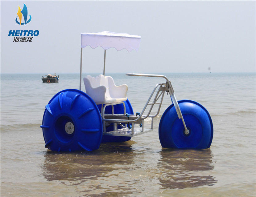 3 big wheels water pedal boat aqua cycle water trikes water tricycle for sale