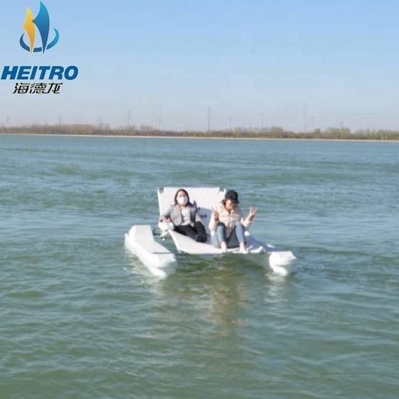 Water Fun Sport  Equipment PE Electrically Powered Catamaran.Boat