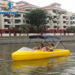 Modern cheap attraction used water pedal boat for sale