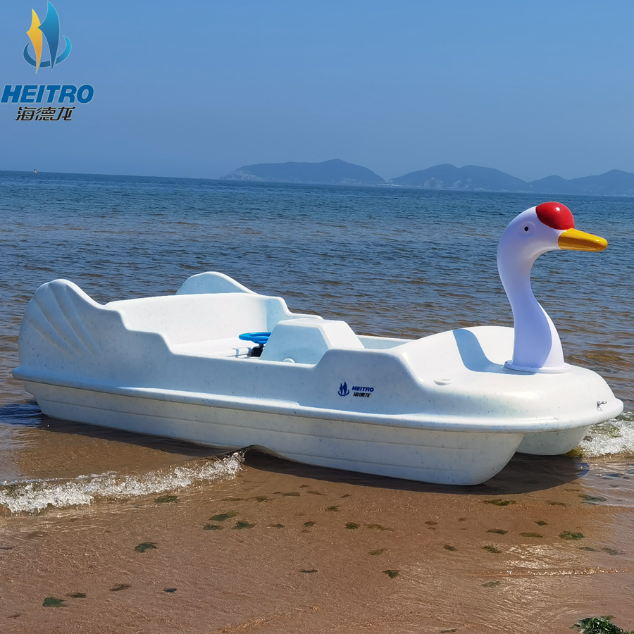 water amusement park used white swan pedal boat electric boat