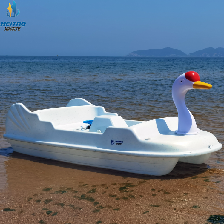 water amusement park used white swan pedal boat electric boat