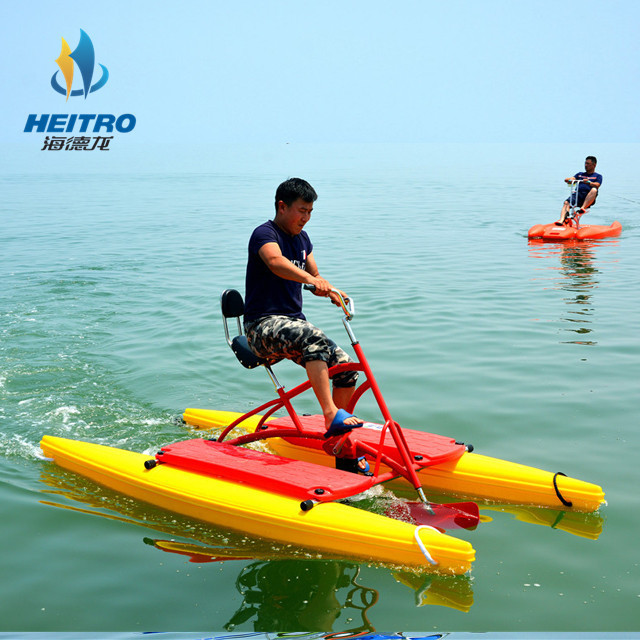 Custom Size  Banana Pontoons Tubes Buoy with No MOQ for Floating Water Bicycle Bike