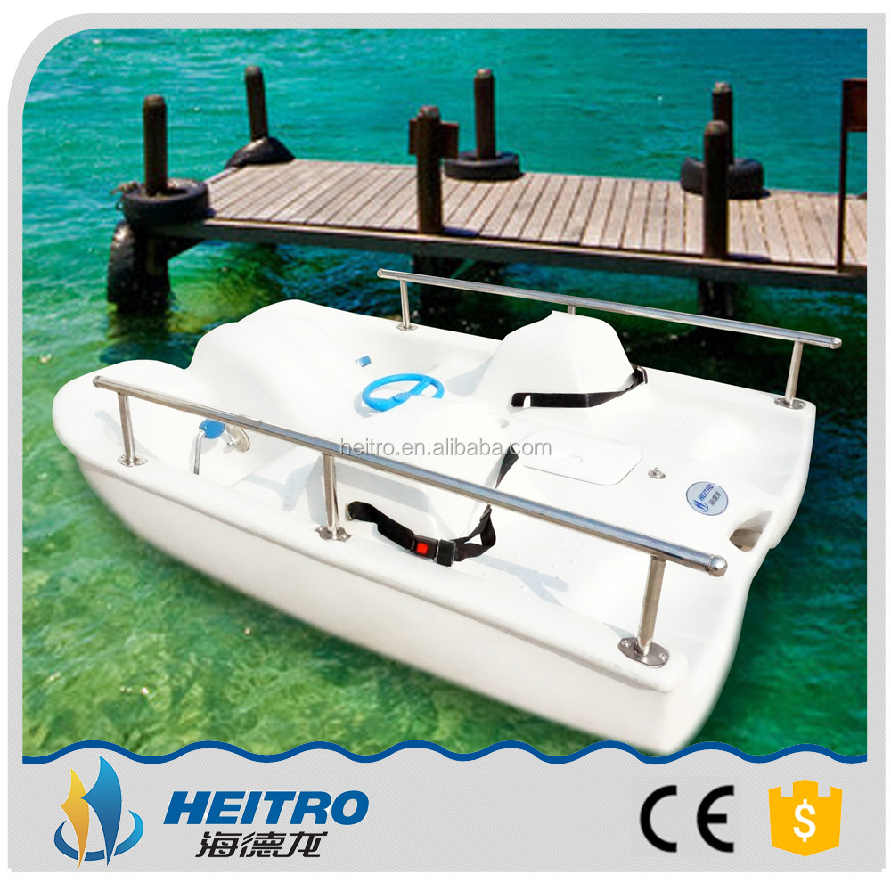 HEITRO PE dolphin boat HDL-240 2 persons pedalo one person paddle boat