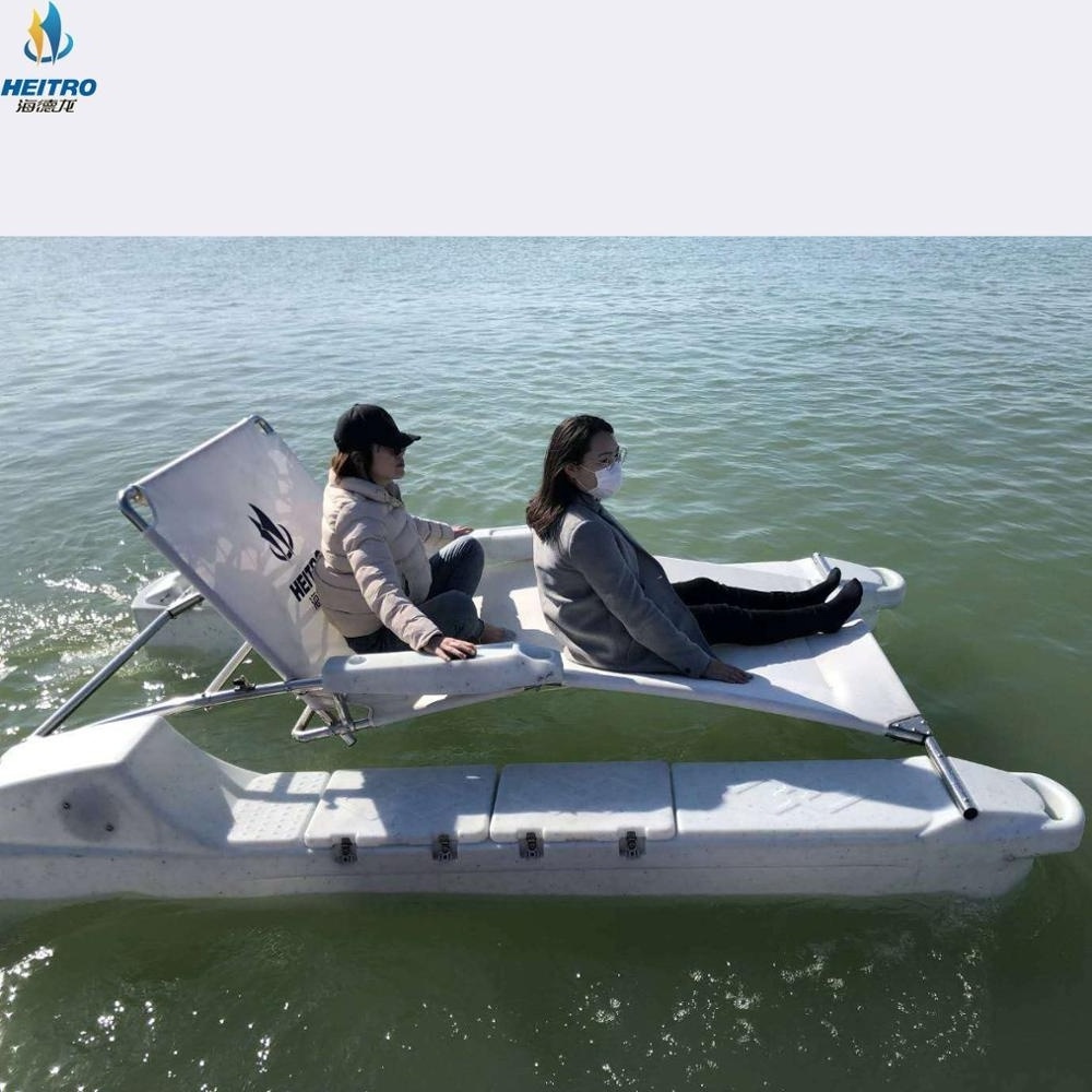 Water Fun Sport  Equipment PE Electrically Powered Catamaran.Boat