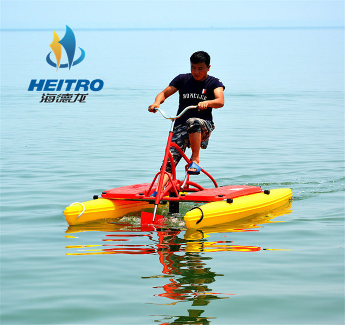 2020 New Design Water Bike Floating  Water Bike/pedal boat For Sale