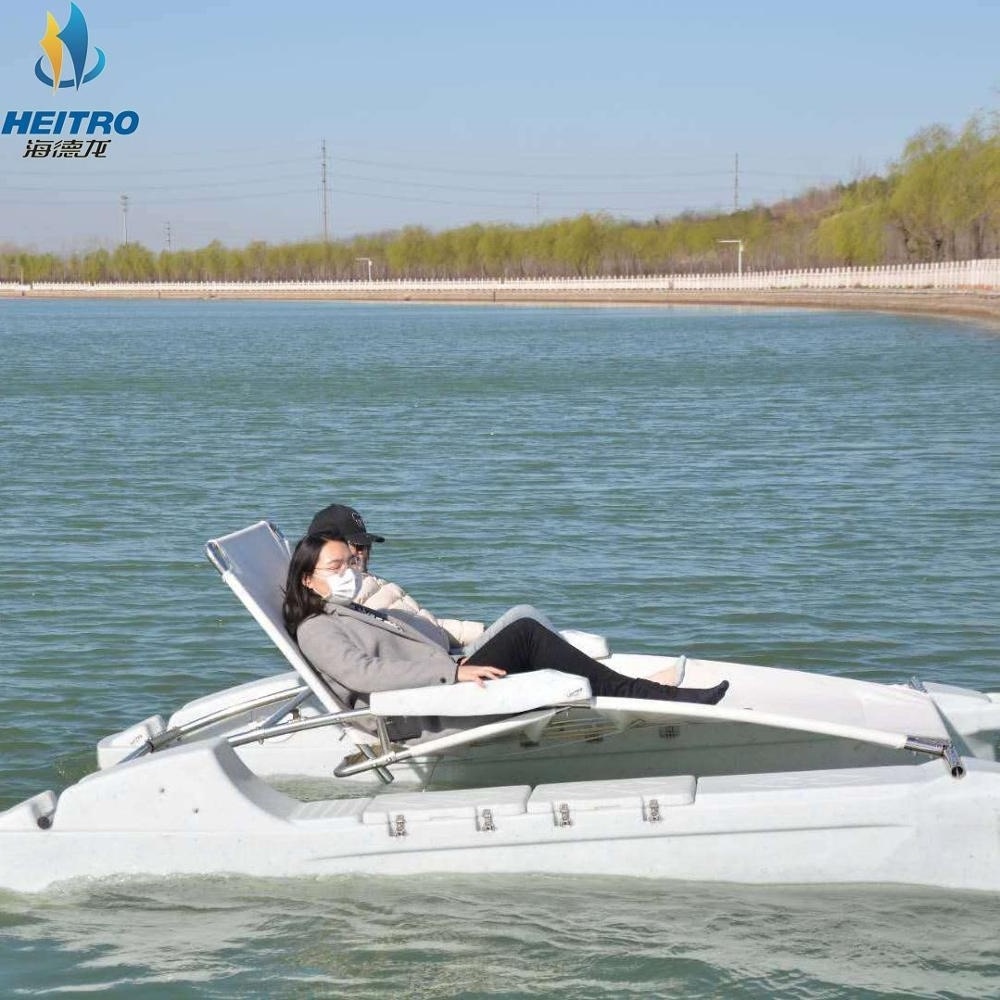 Water Fun Sport  Equipment PE Electrically Powered Catamaran.Boat