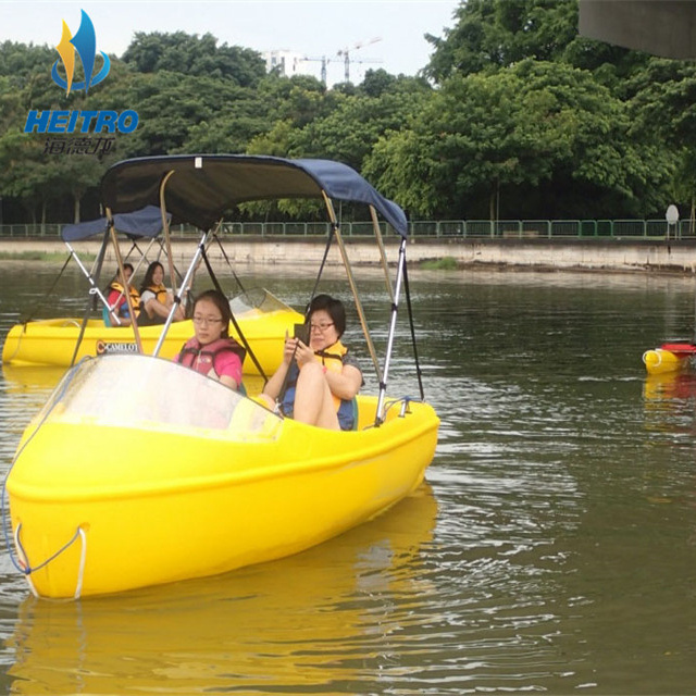 Modern cheap attraction used water pedal boat for sale