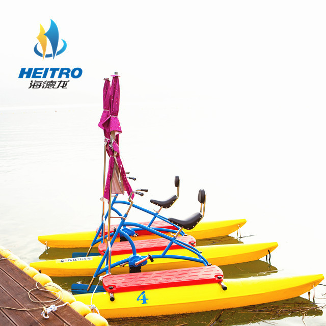 Water Bike for fun on the lake, sea, ocean or river. Aqua rider for outdoor water sports, fitness waterbike.