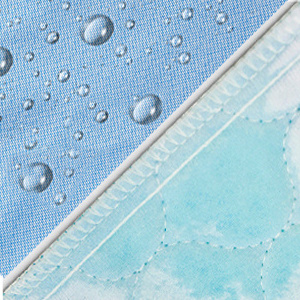 Waterproof Quilted Underpad Washable/Reusable Hospital Incontinence Bed Pad