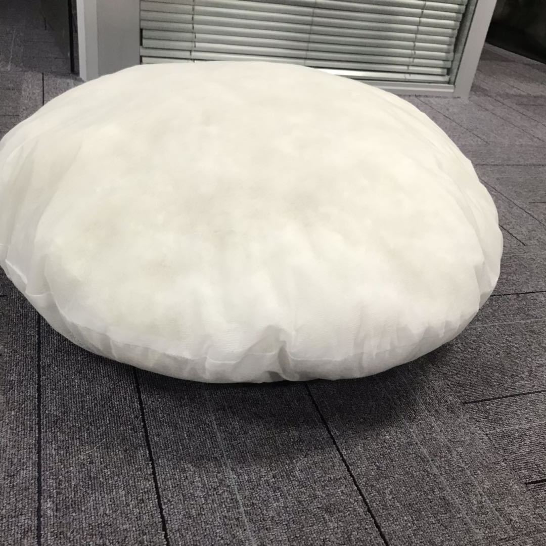 100% Polyester Round Floor Pillow Circular Cushion Inserts