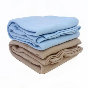 100% Polyester Queen and King Size Screen Printing Flat Printing Logo micro mink Blanket