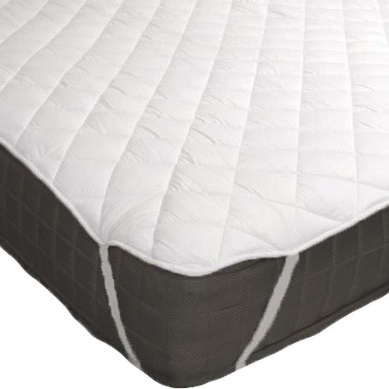 Fluffy Breathable Soft Cotton Quilted Mattress Protector Fitted Waterproof Mattress Pad