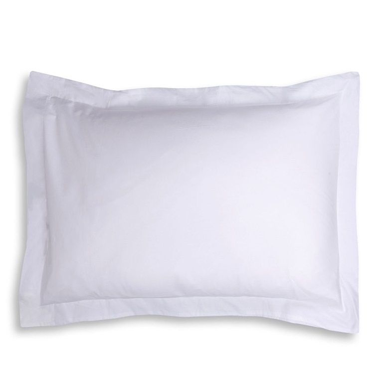 Wholesale 100% Organic Soft Cotton Silky Waterproof Pillow Protector White Bamboo Pillow Case