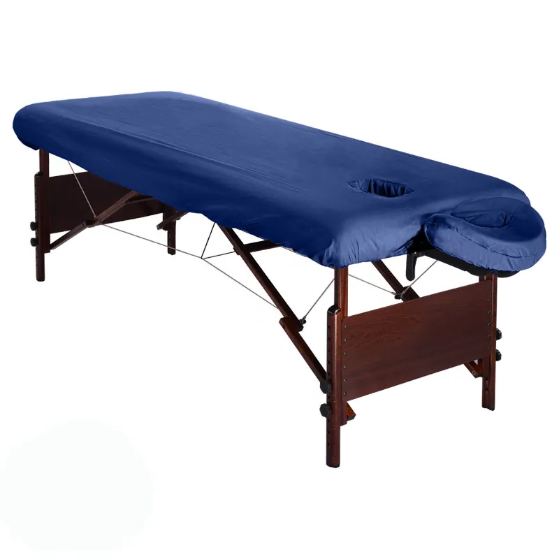 Soft Microfiber Massage Table Sheets Set 3 Piece Set with Fitted Sheets Face Cover Cradle