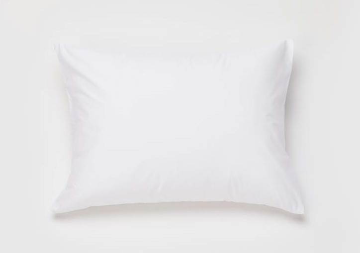 High Quality White 100%Cotton Pillowcase 300TC Zipper Pillow Cover Case For Hotel