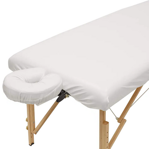 Soft Microfiber Massage Table Sheets Set 3 Piece Set with Fitted Sheets Face Cover Cradle