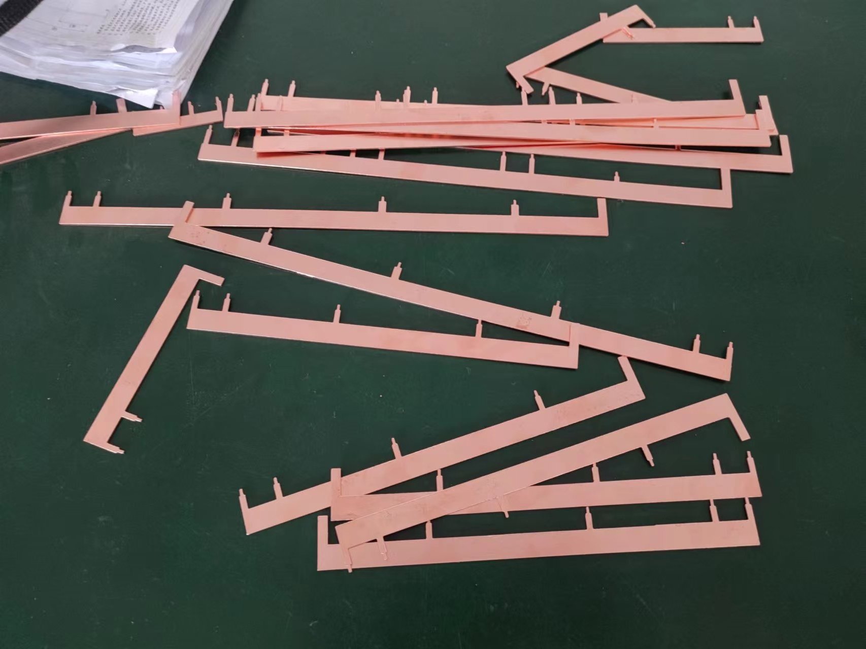 T2 copper Bus bar Copper Bus Bar Electrical Bus Bar Connections Standard Segmented Connecting copper Hard busbar for PCB