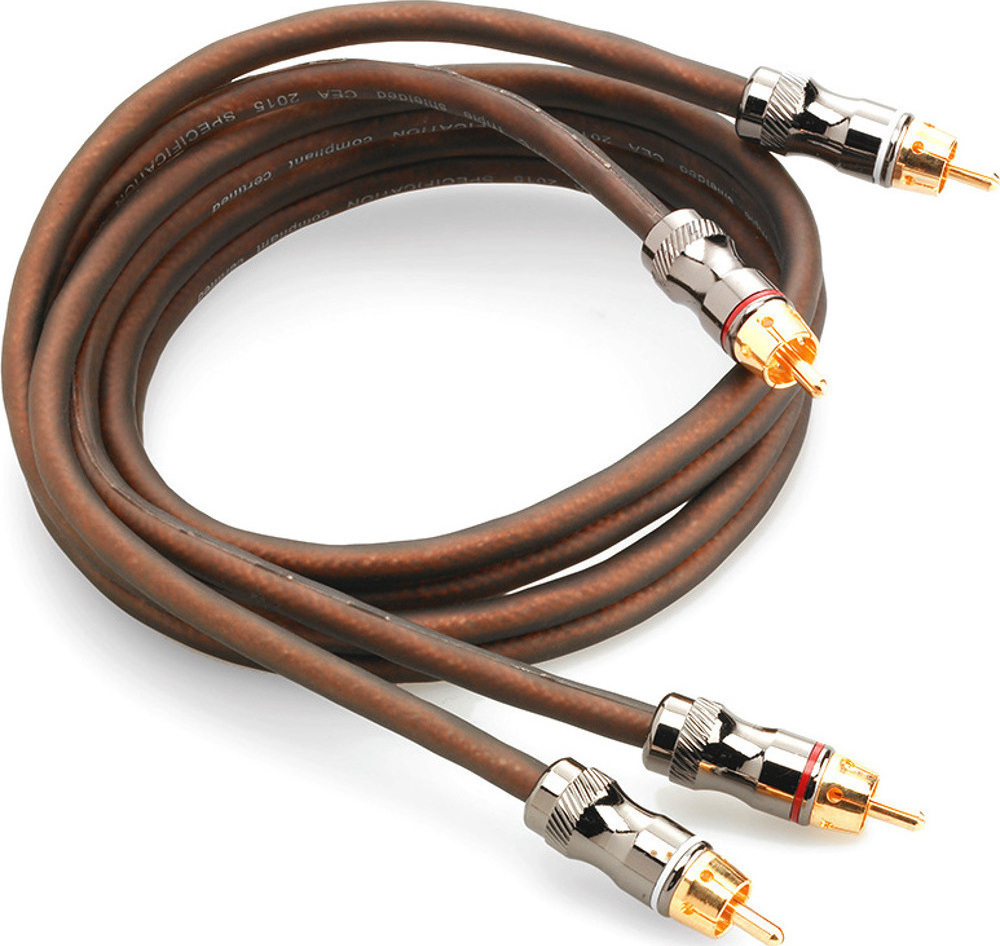 High Performance RCA audio Cable wire Low price good quality 2 RCA to 2 RCA interconnecting cable for car audio