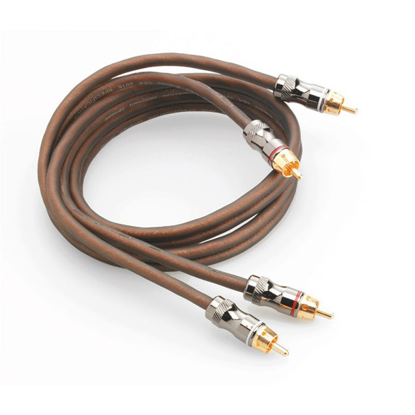 High Performance RCA audio Cable wire Low price good quality 2 RCA to 2 RCA interconnecting cable for car audio