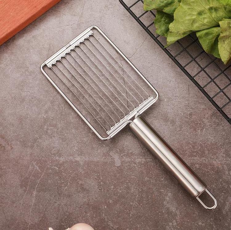 Kitchen Tools Tomato Cutter Cheese Tofu Slicer Boiled Egg Slicers Luncheon Meat Cutters Stainless Steel Ham Fruit Tomato Slicer