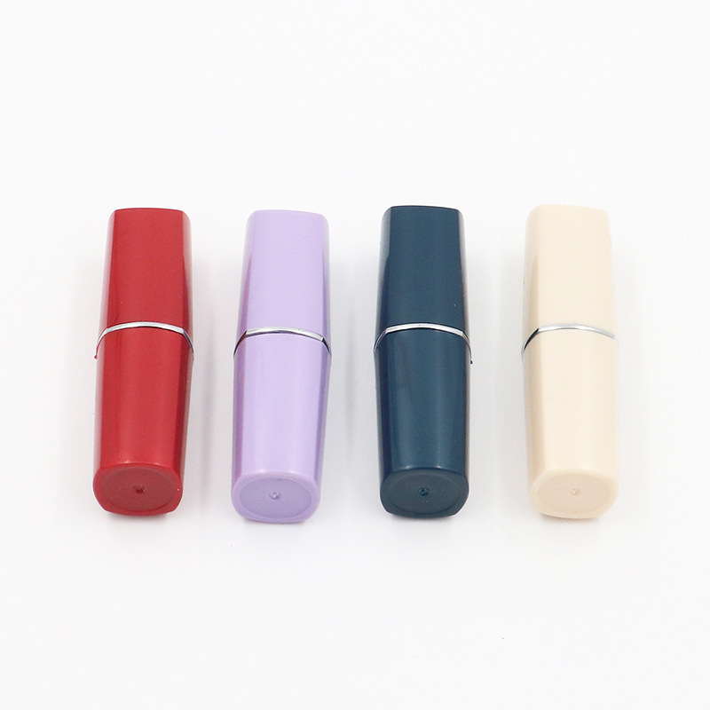 Creative Lipstick Shaped Mini Pocket Pill Box Portable Pill Storage Case Organizer