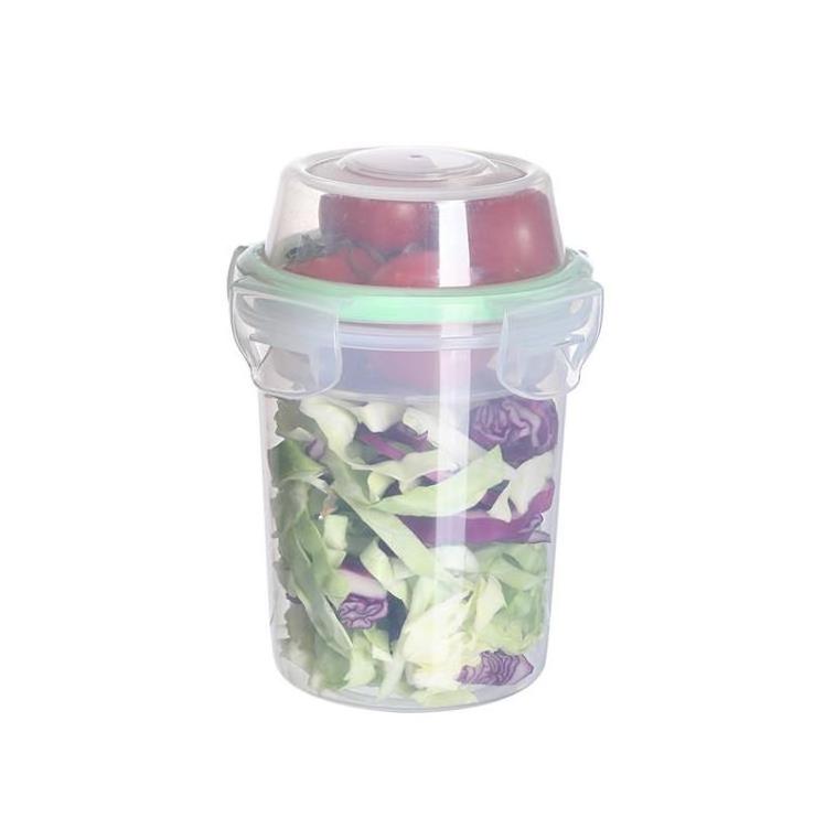 Yogurt Parfait Cups with Lids Large Breakfast On the Go Plastic Bowls with Topping Cereal Oatmeal Salad or Fruit Container