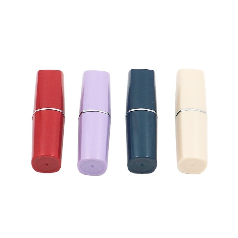 Creative Lipstick Shaped Mini Pocket Pill Box Portable Pill Storage Case Organizer