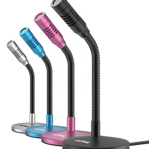 FIFINE micro mic Wholesale Desktop Usb Gooseneck Mini Microphone for Dictation and Recording K050