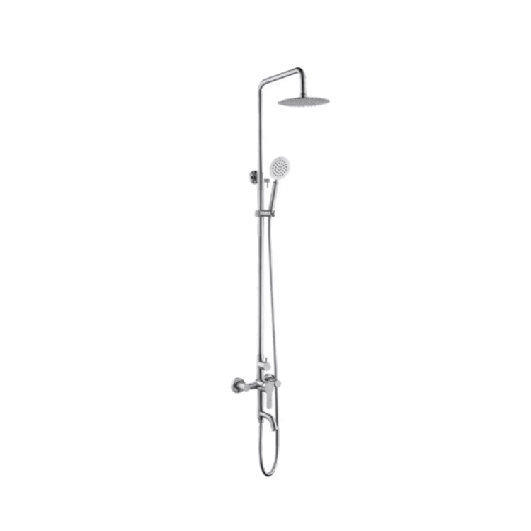 China Supplier Shower System Bathroom Hand Shower Set Stainless Steel Rain Fall Shower Faucet