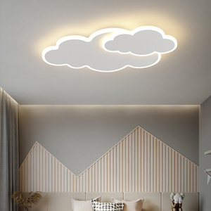 Hot Selling Modern White Nursery Kid Room Lighting For Room Boys Girls Bedroom Flush Mount Ceiling Lamp Clouds LED Ceiling Light