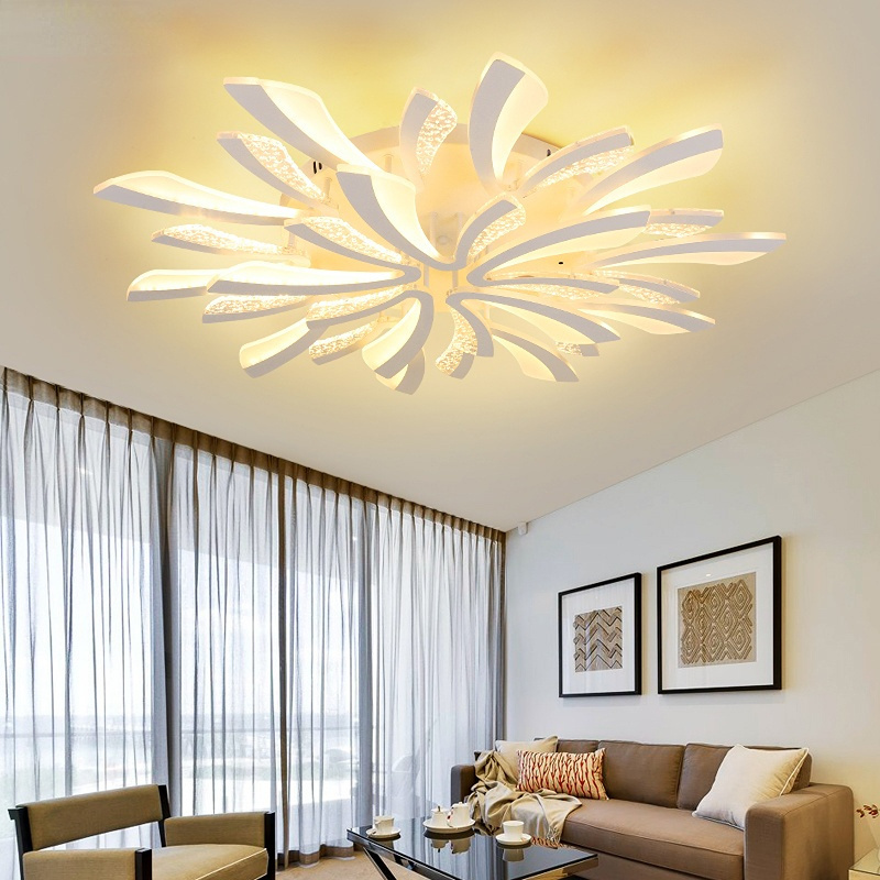 5000K Led Chandelier Bedroom Lights Led Ceiling Lights Modern Modern Ceiling Light For Home Mounted Ceiling Lamp