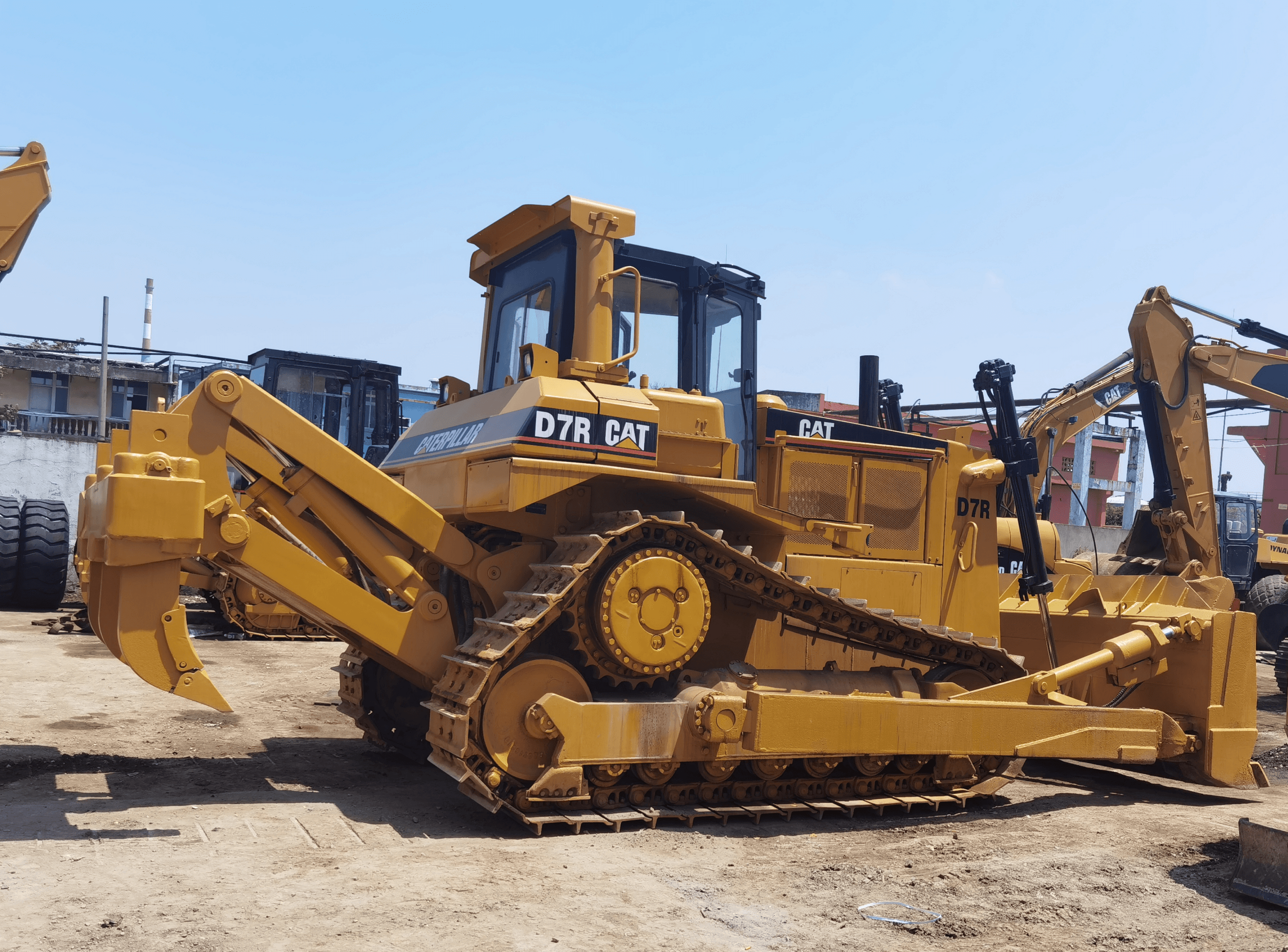 Used Bulldozers Caterpillar D7R Second Hand First-Class Hydraulic Bulldozer D7G D7H For Sale