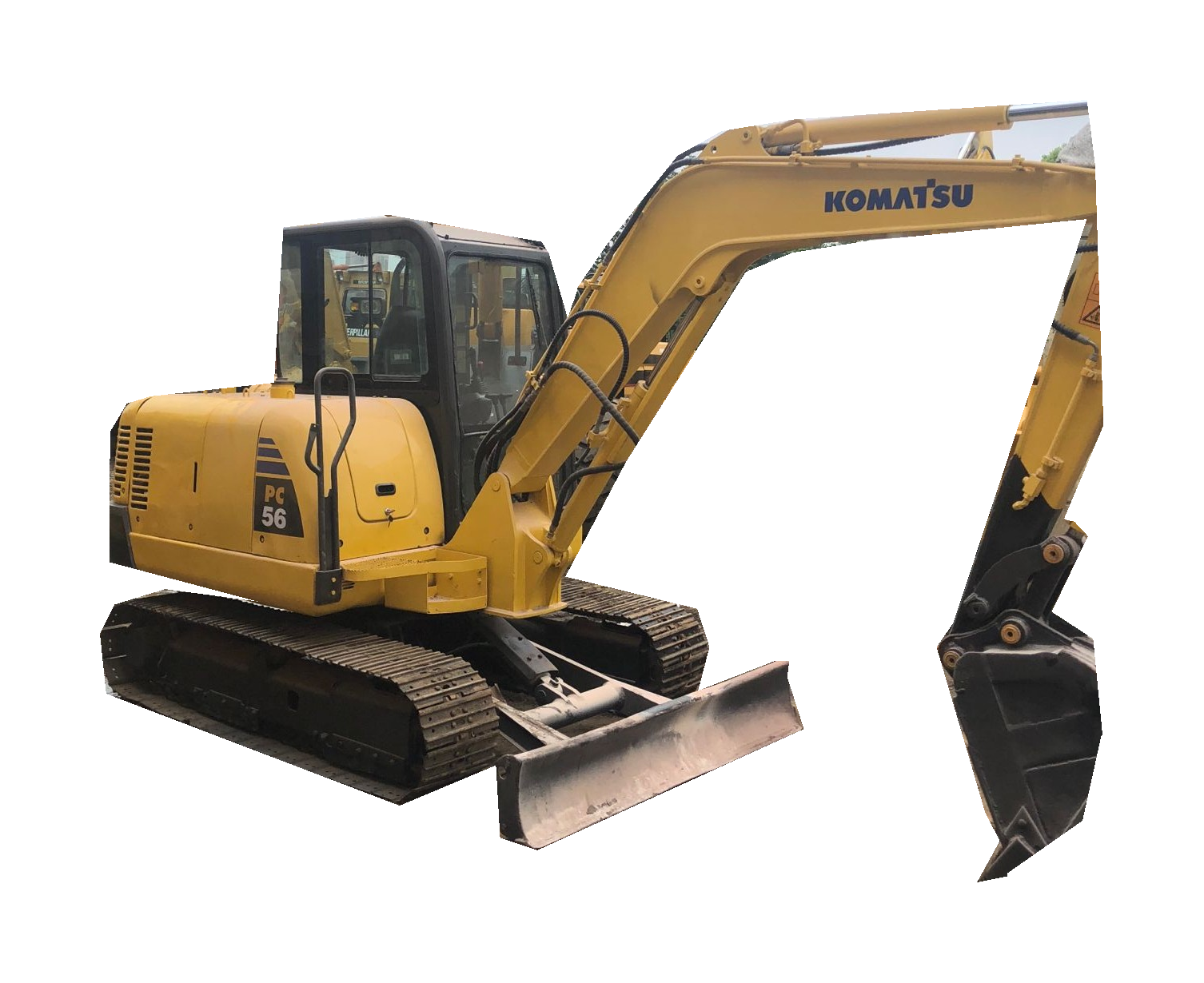 High quality Komatsu PC56-7 PC01 Excavator used excavator PC35 PC55 for sale in China