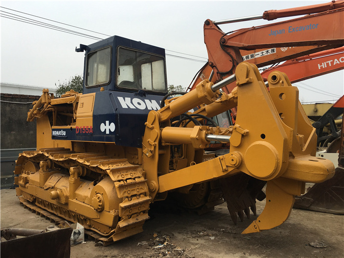 Hot selling Used Komatsu D155A-3 Bulldozer with lower price good condition for sale