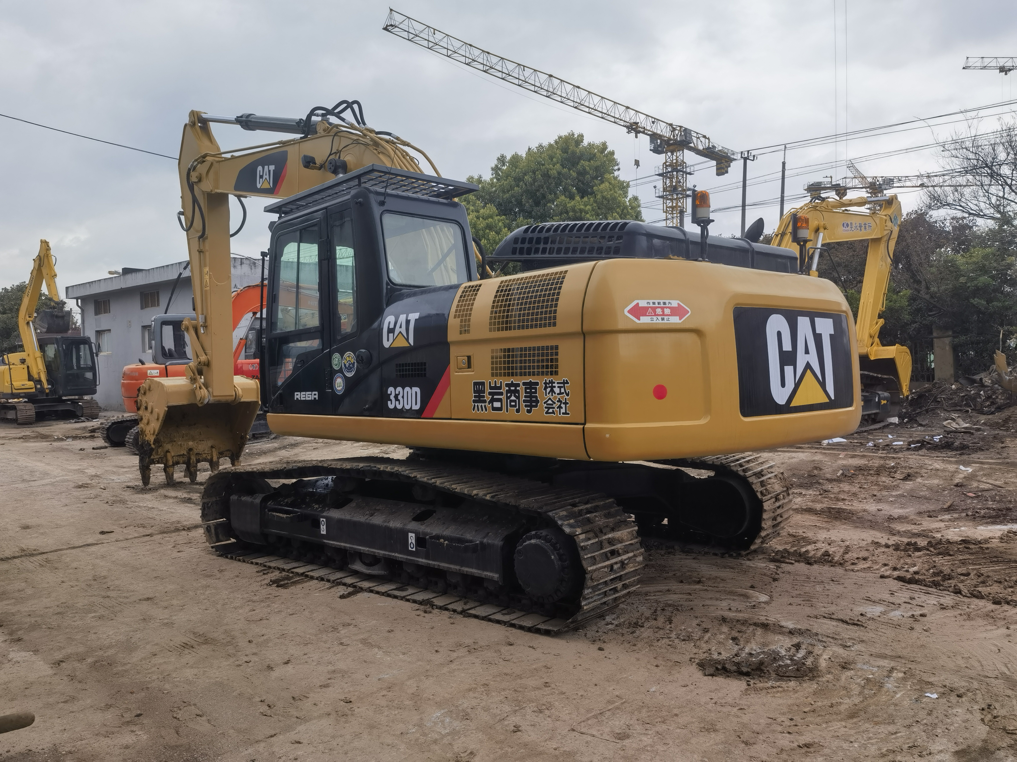 Hot Sale Used Excavator Caterpillar CAT330D 30 ton Hydraulic Crawler Digger Machine for sale