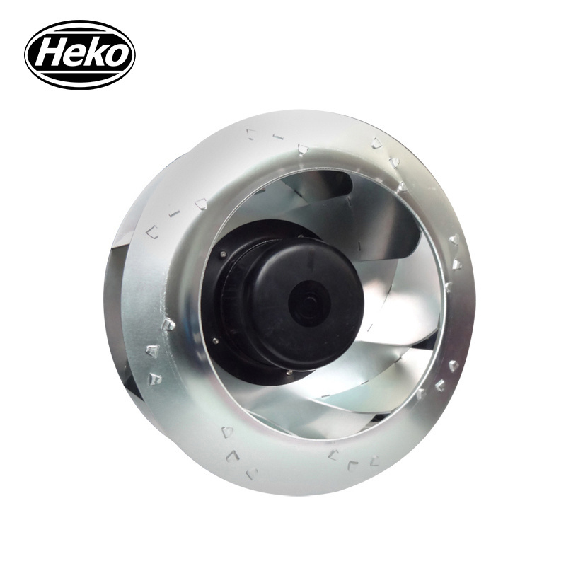 HEKO DC280mm Easy To Install Wind Turbine Rotation Direction Backward Curved  ac ventilation centrifugal fan